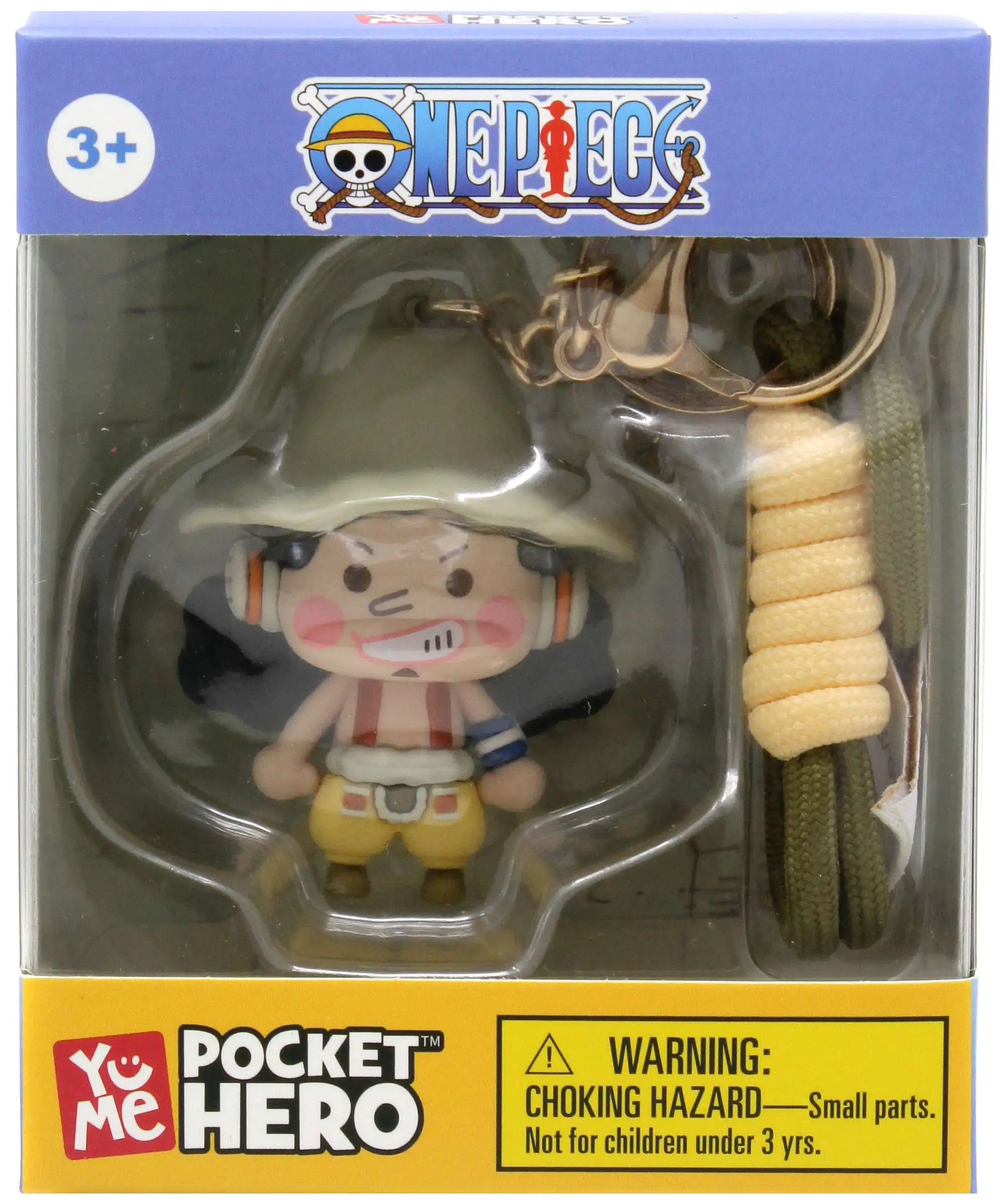 One Piece Pocket Hero Usopp Keychain YuMe Toys - ToyWiz