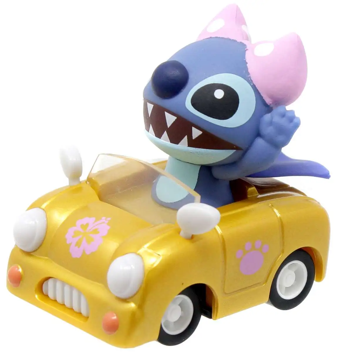 Disney Lilo Stitch Stitch in Gold Convertible 2 Pullback Car 6