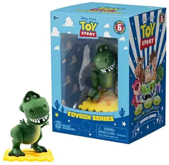 Disney Pixar Toy Story Toybox Series Rex Figure Beast Kingdom - ToyWiz