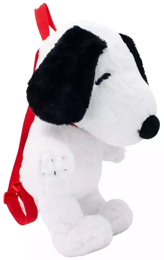 Peanuts Snoopy 14-Inch Plush Backpack
