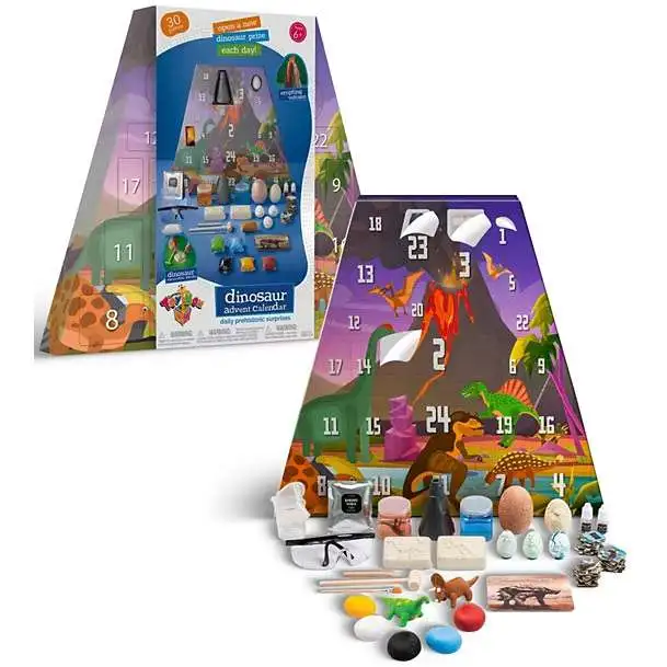 Geoffrey's Toy Box Dinosaur Advent Calendar [Daily Prehistoric Surprises]