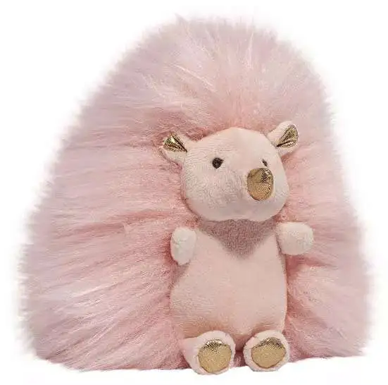 FAO Schwarz Sparklers Dusty Rose Hedgehog 6-Inch Plush