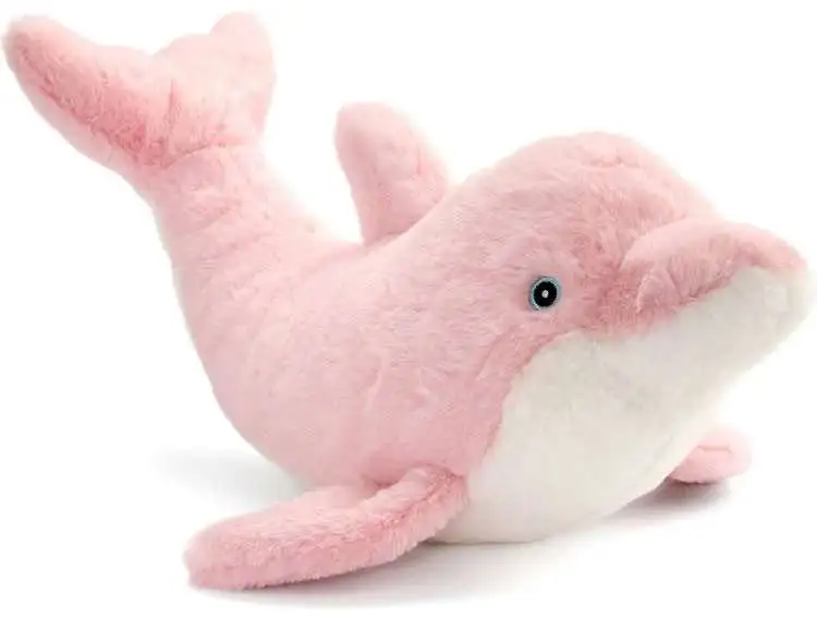 FAO Schwarz Planet Love Pink Dolphin 17 Plush ToyWiz