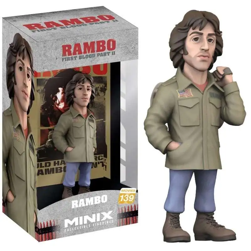 Rambo First Blood Rambo 4.75 Vinyl Figure Jacket MINIX - ToyWiz