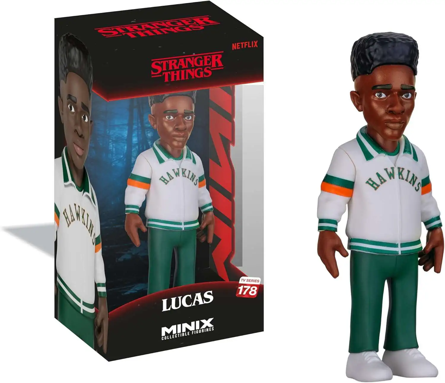 Stranger Things Lucas 4.75 Vinyl Figure 178 MINIX - ToyWiz