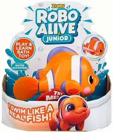 Robo Alive Junior Clown Fish Robotic Pet Figure