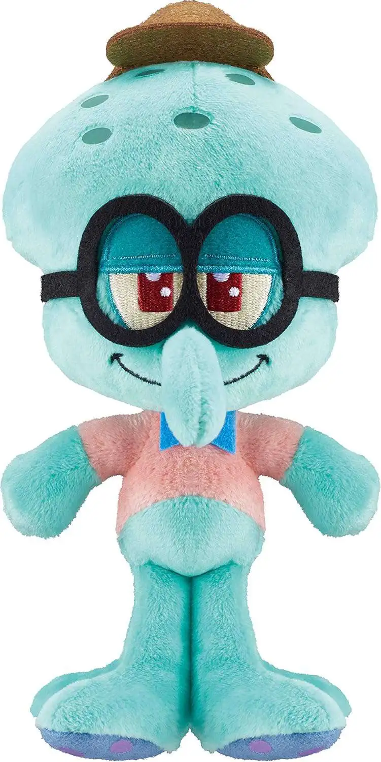 Nickelodeon Spongebob Squarepants: Sponge on the Run Squidward 8-Inch Mini Plush [Glasses & Hat]