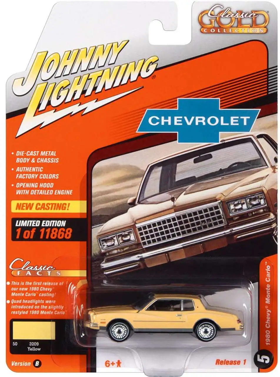 Johnny Lightning Classic Gold Collection 1980 Chevy Monte Carlo