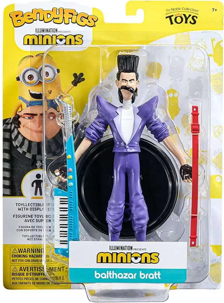 Despicable Me Minions Bendyfigs Balthazar Bratt Figure