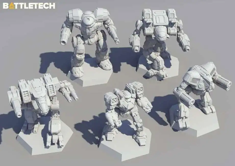 BattleTech Locust Inner Sphere Light Mech Catalyst Game Labs - ToyWiz