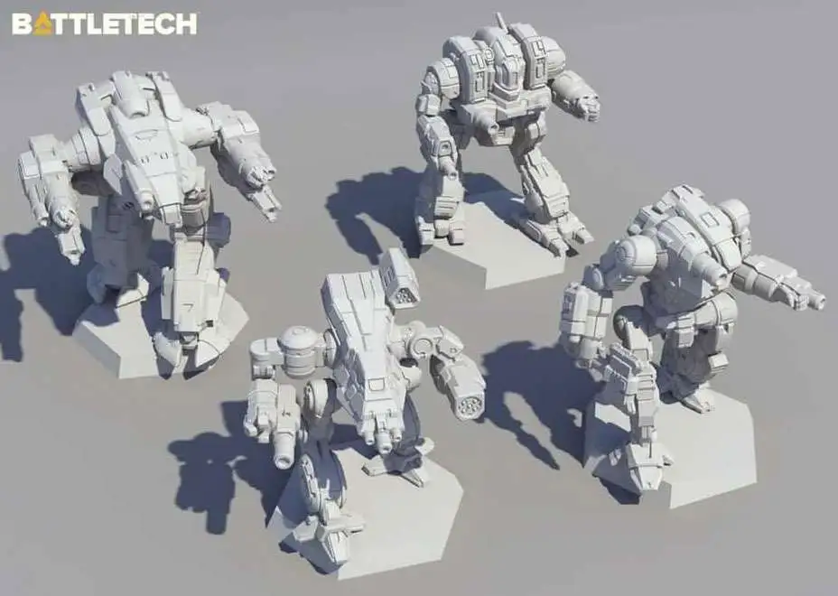 BattleTech Locust Inner Sphere Light Mech Catalyst Game Labs - ToyWiz