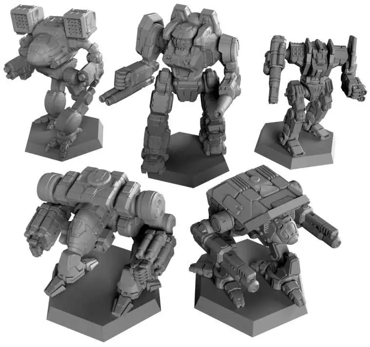BattleTech Clan Retaliation Pack Miniature Set