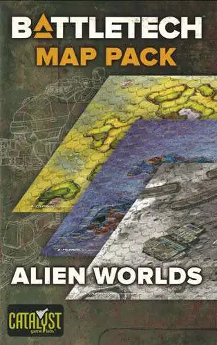 BattleTech Alien Worlds 2 Double-Sized, Two-Sided Paper Map Sheets (Pre-Order ships April)