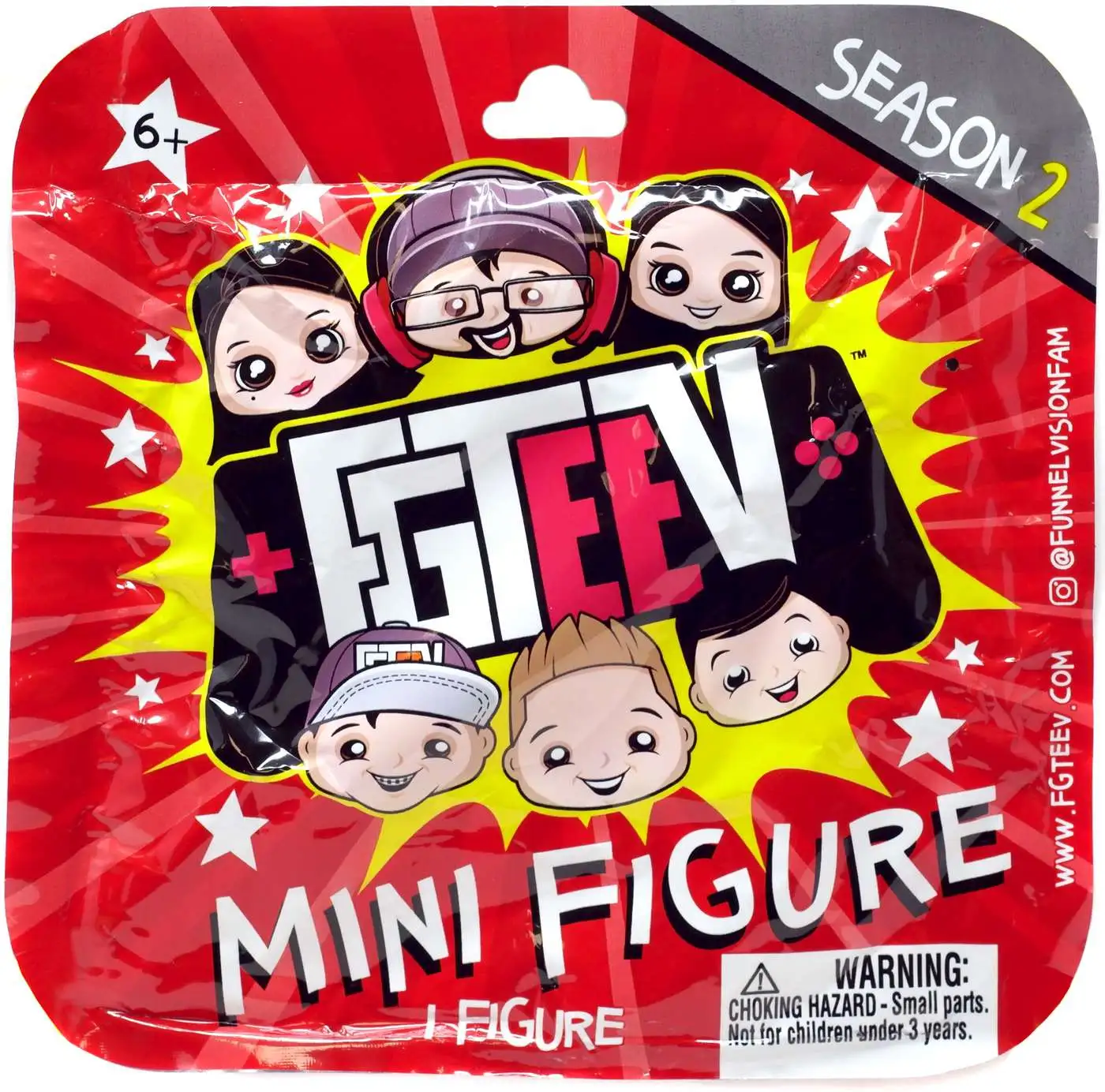 FGTeeV Season 2 Foil Bag Mystery Figure Pack [1 RANDOM Figure]