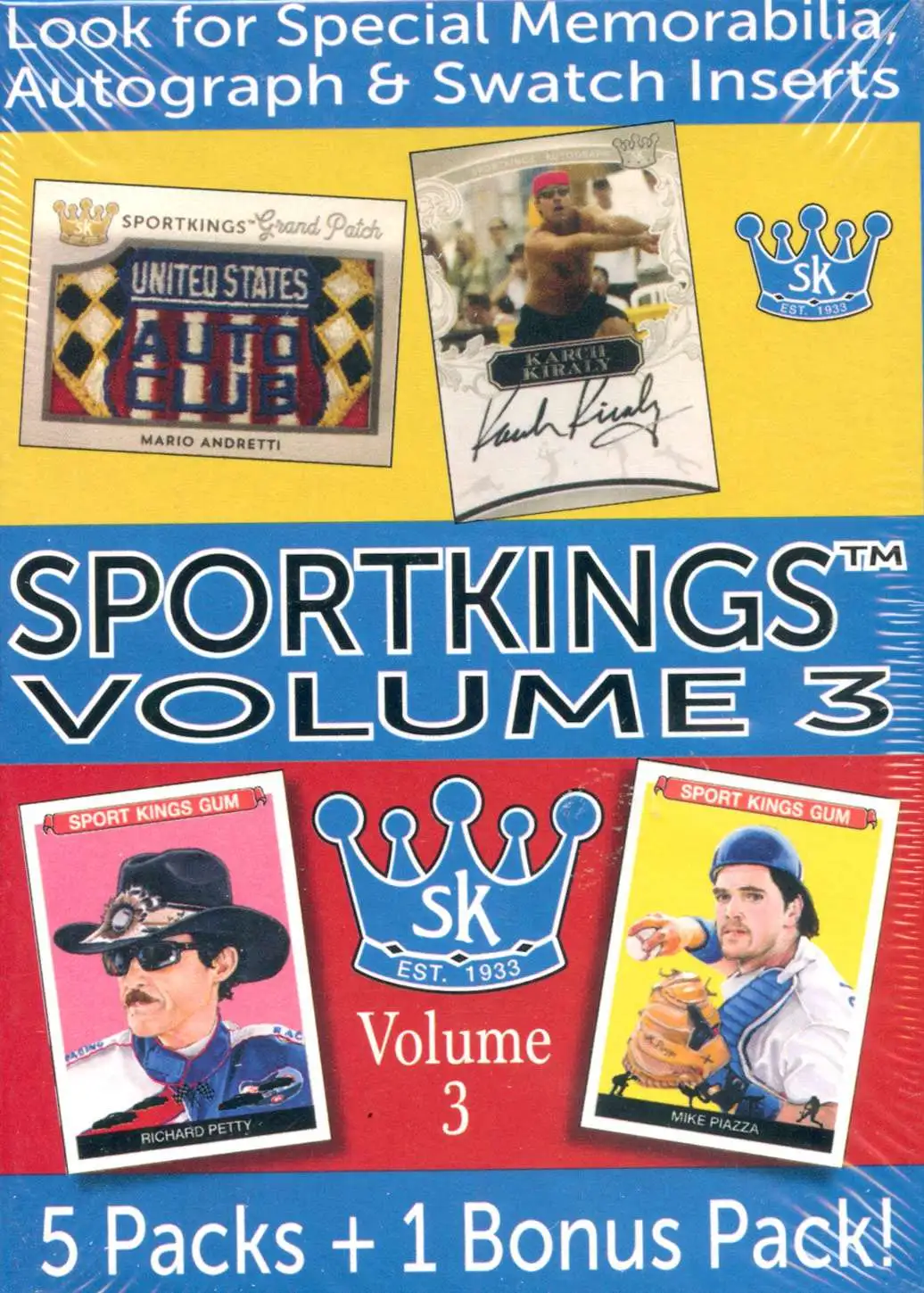 Sportkings Sage Collectibles Volume 3 Trading Card BLASTER Box [6 Packs]