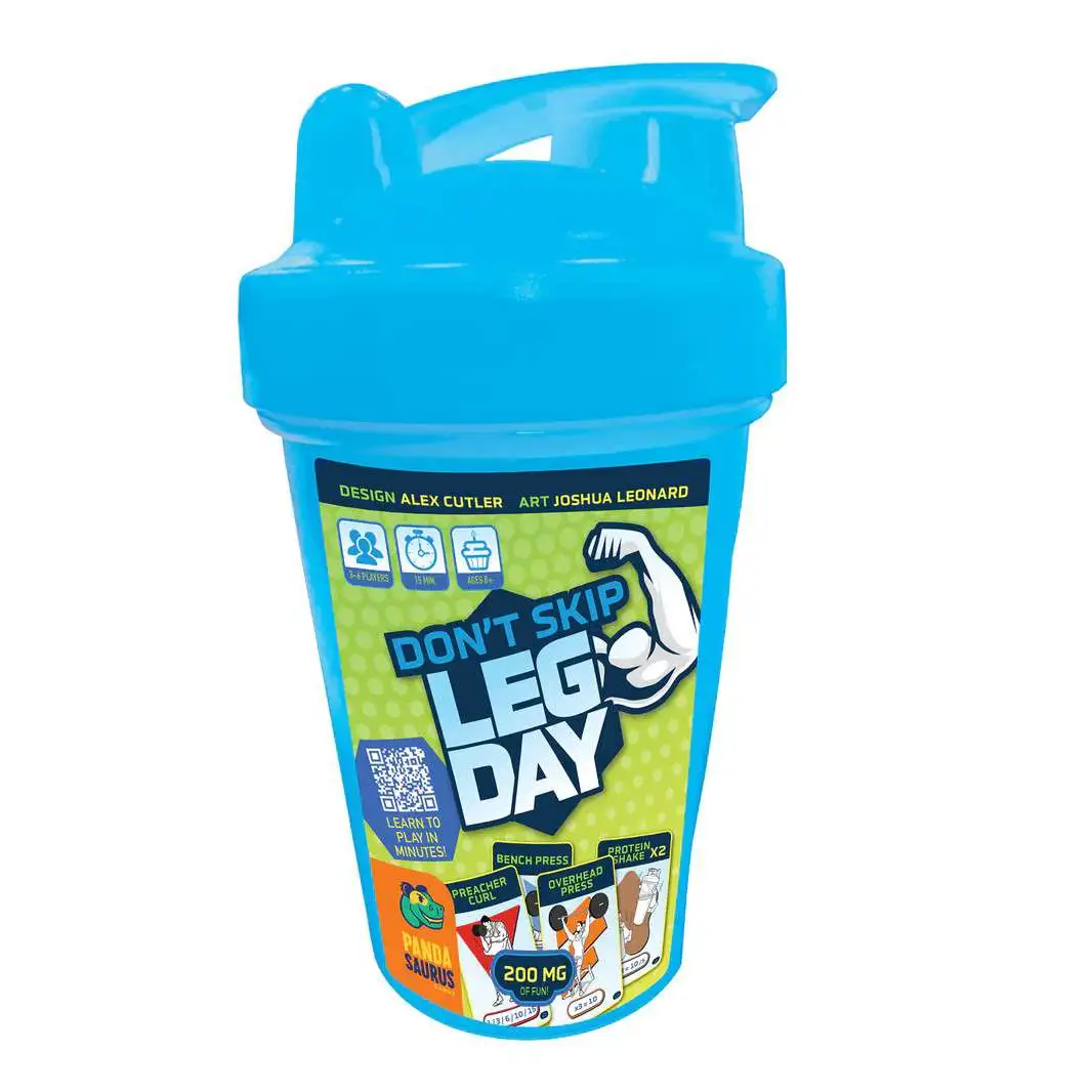 Pandasaurus Games Don't Skip leg Day Board Game