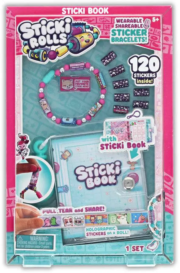 Sticki Rolls Sticki Book Collector's Set