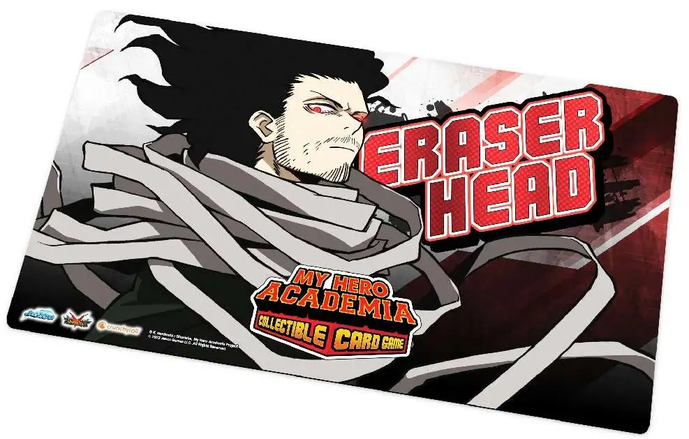 My Hero Academia Collectible Card Game Heroes Clash Eraser Head Playmat
