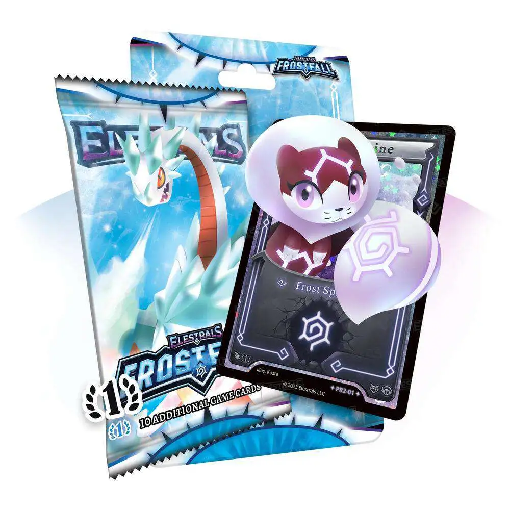 Elestrals TCG Frostfall Stellar Flurrmine BLISTER Pack 1 Pack