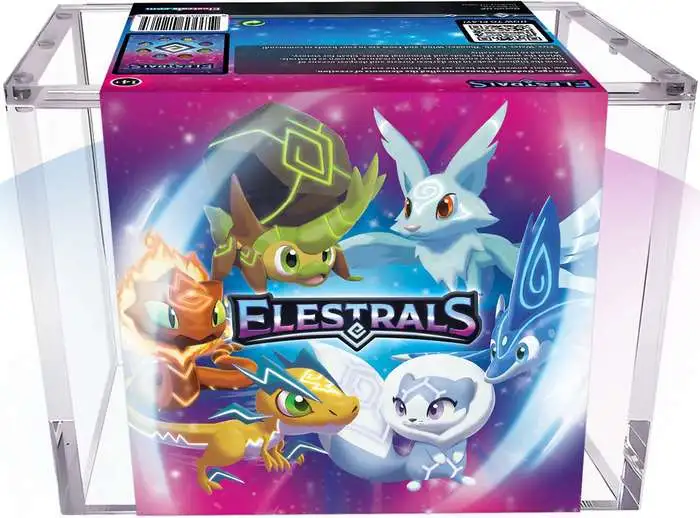 Elestrals TCG Acrylic Booster Box Display Case