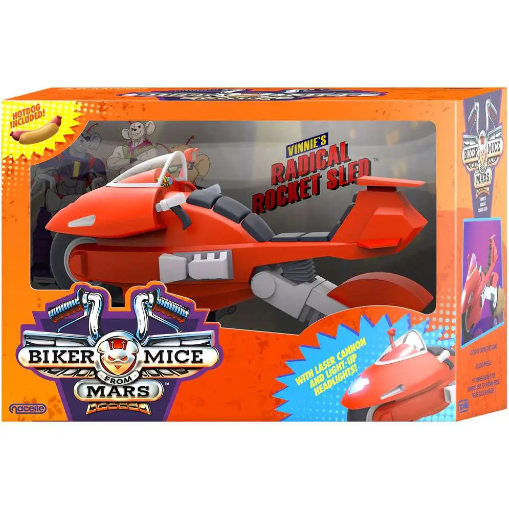 Biker Mice from Mars Vinnie's Radical Rocket Sled Action Figure Vehicle