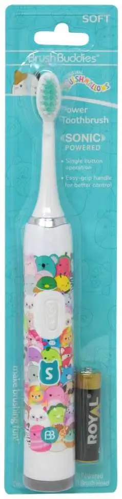 Squishmallows Brush Buddies Power Toothbrush