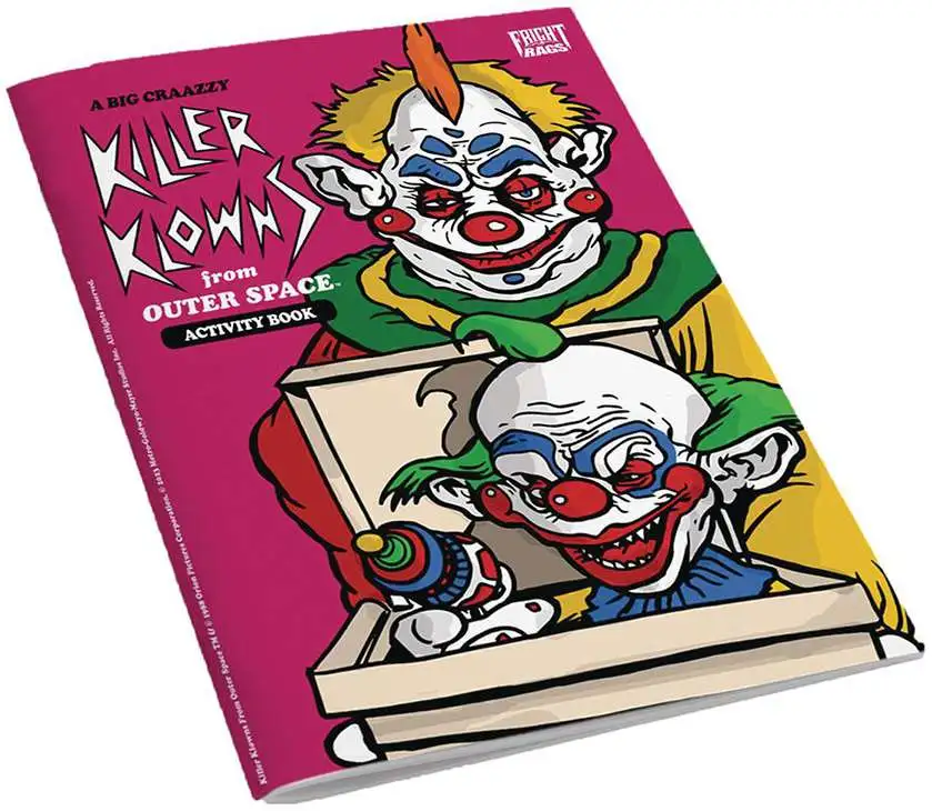 Killer Klowns from Outer Space A Big Crazzy Activity Book Fright-Rags ...