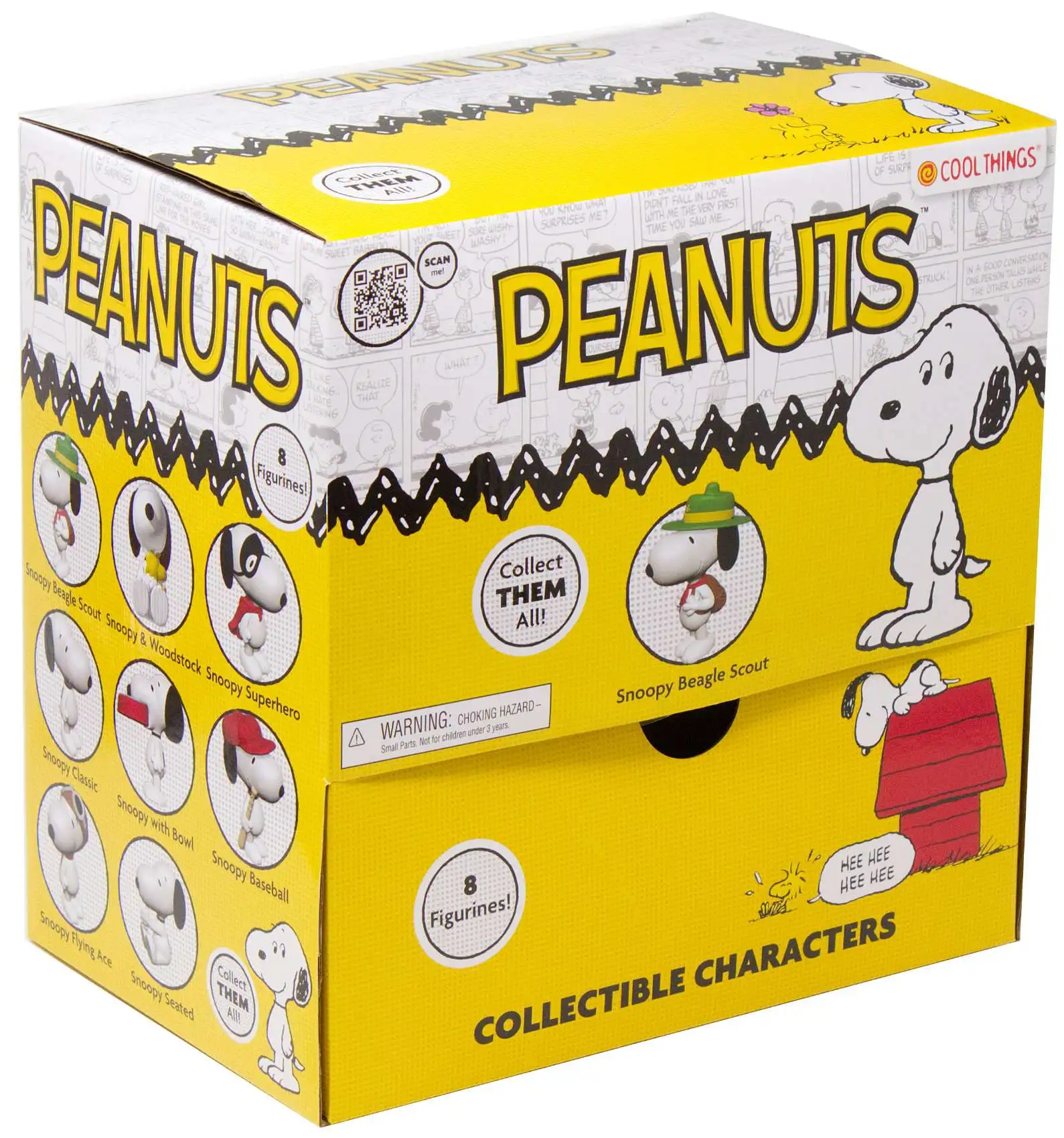Peanuts Collectible Characters Mystery Box [20 Packs]