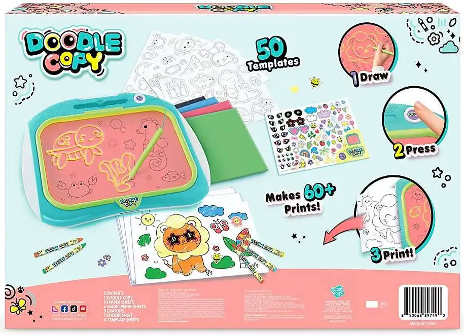 Doodle Copy Doodle Copy Exclusive Activity Kit Draw Print Canal Toys ...