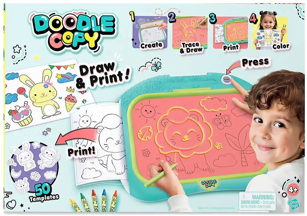 Doodle Copy Doodle Copy Exclusive Activity Kit Draw Print Canal Toys ...