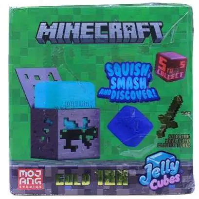 Minecraft Jelly Cubes Mystery Pack [1 RANDOM Color Squishy Toy]