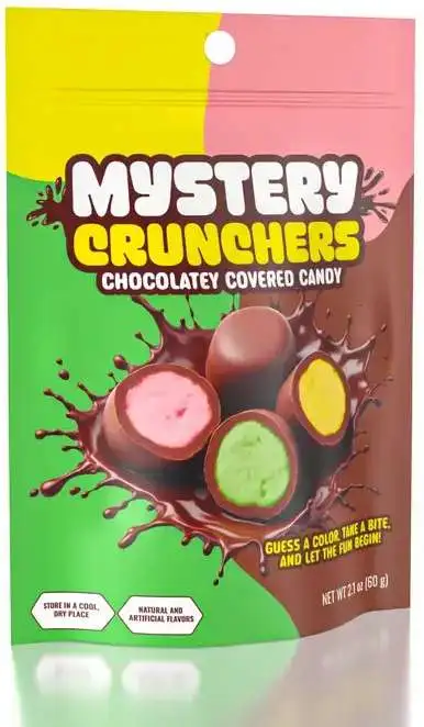 Mystery Crunchers Chocolatey Covered Candy Candy Mystery Pack