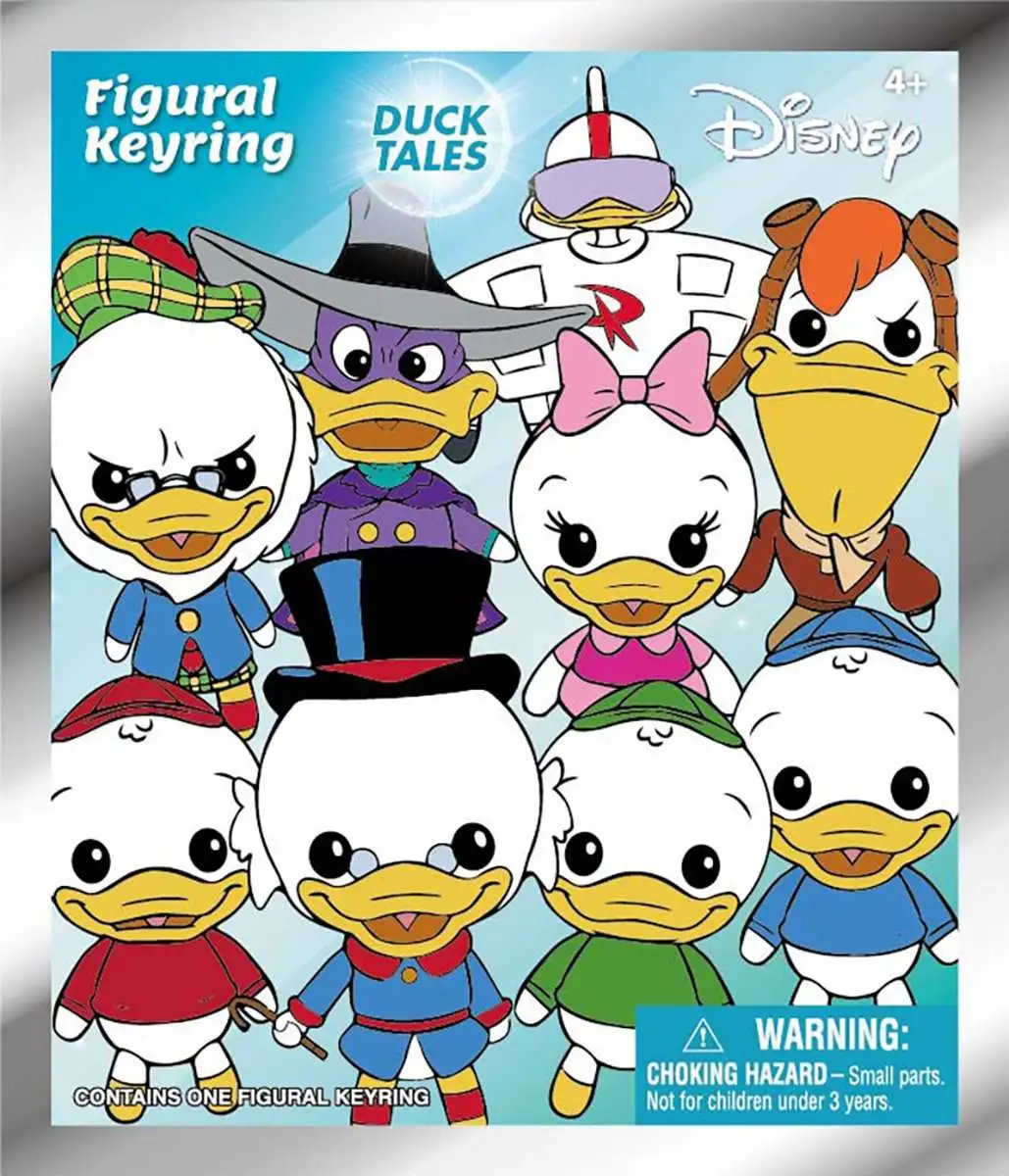 Disney Duck Tales Figural Keyring Series Launchpad McQuack