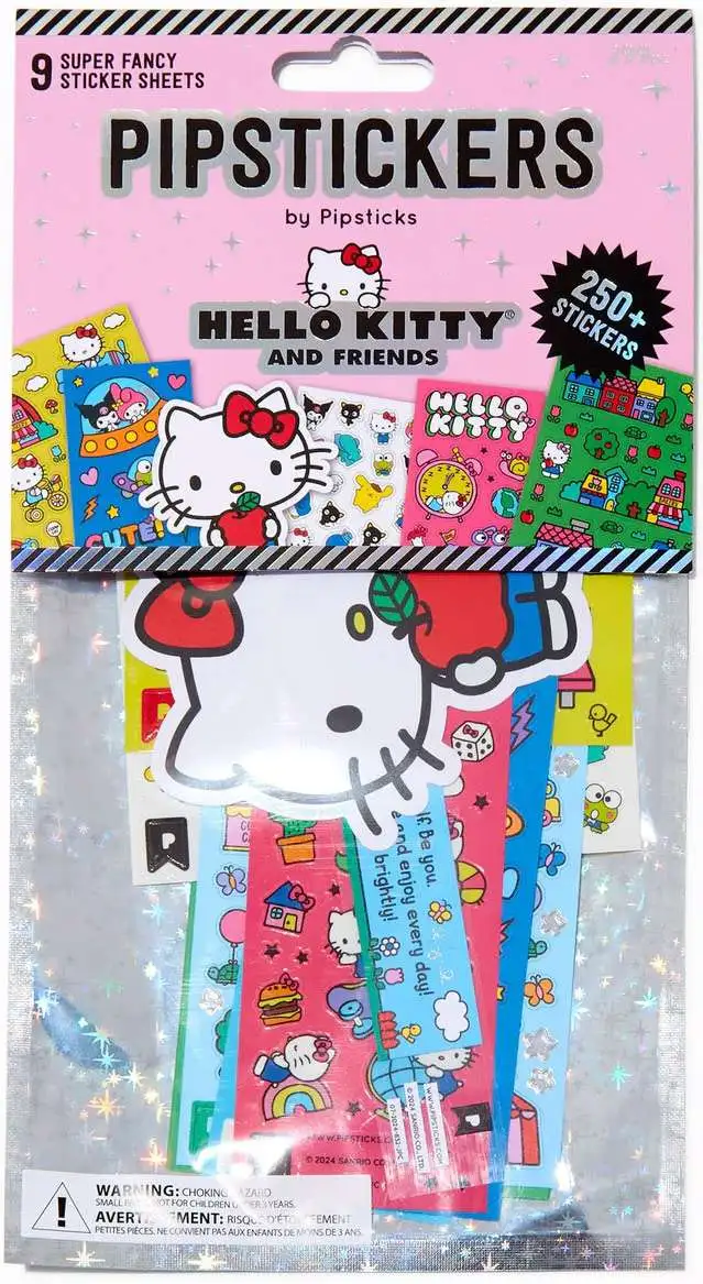 Hello Kitty & Friends Pipstickers Hello Kitty Grab Bag Sticker Set [250+ Stickers]