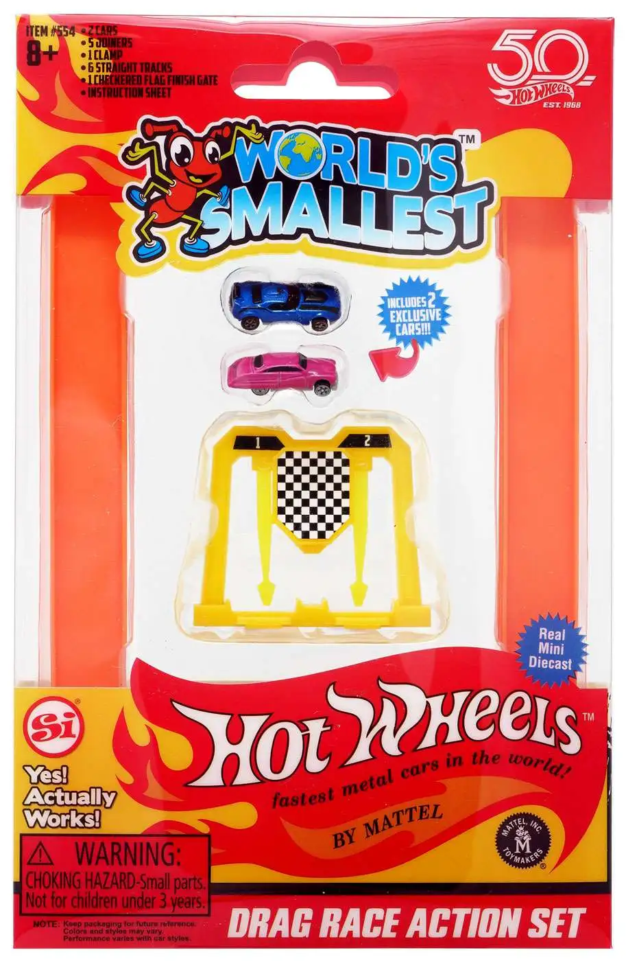D-Muscle Twinduction Turbofire World's Smallest Hot Wheels Series 4 Set of 3 