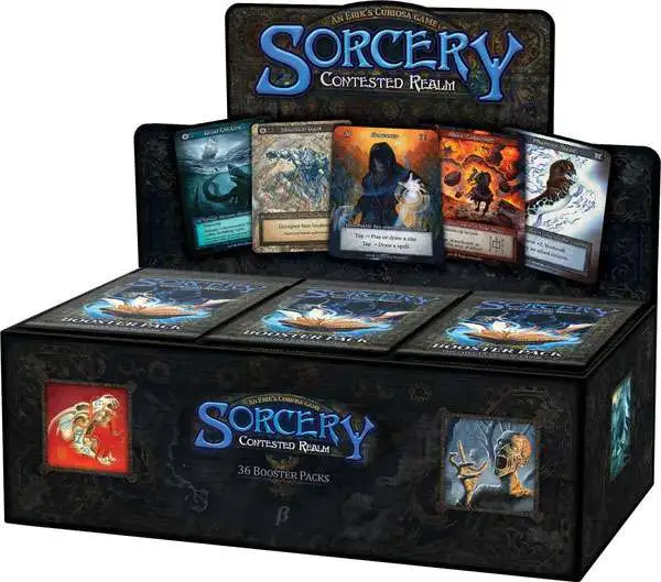 Trading Card Game Sorcery: Contested Realm Beta Beta Booster Box [36 Packs]