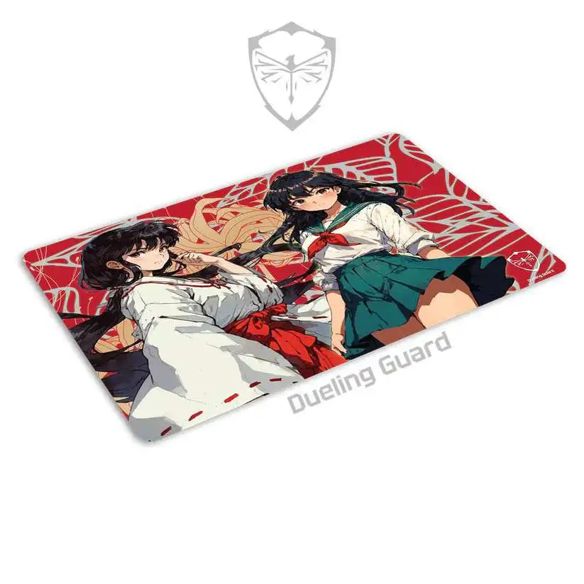 Dueling Guard Inuyasha 1-Player Wind Scar Stitched Edge Playmat