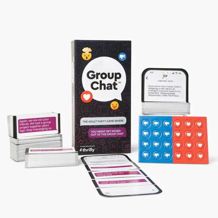thrilly Group Chat Board Game [17+]