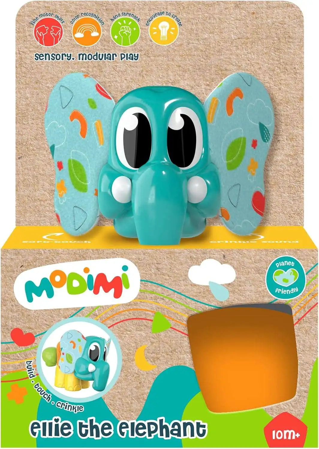 Modimi Ellie the Elephant Sensory Toy