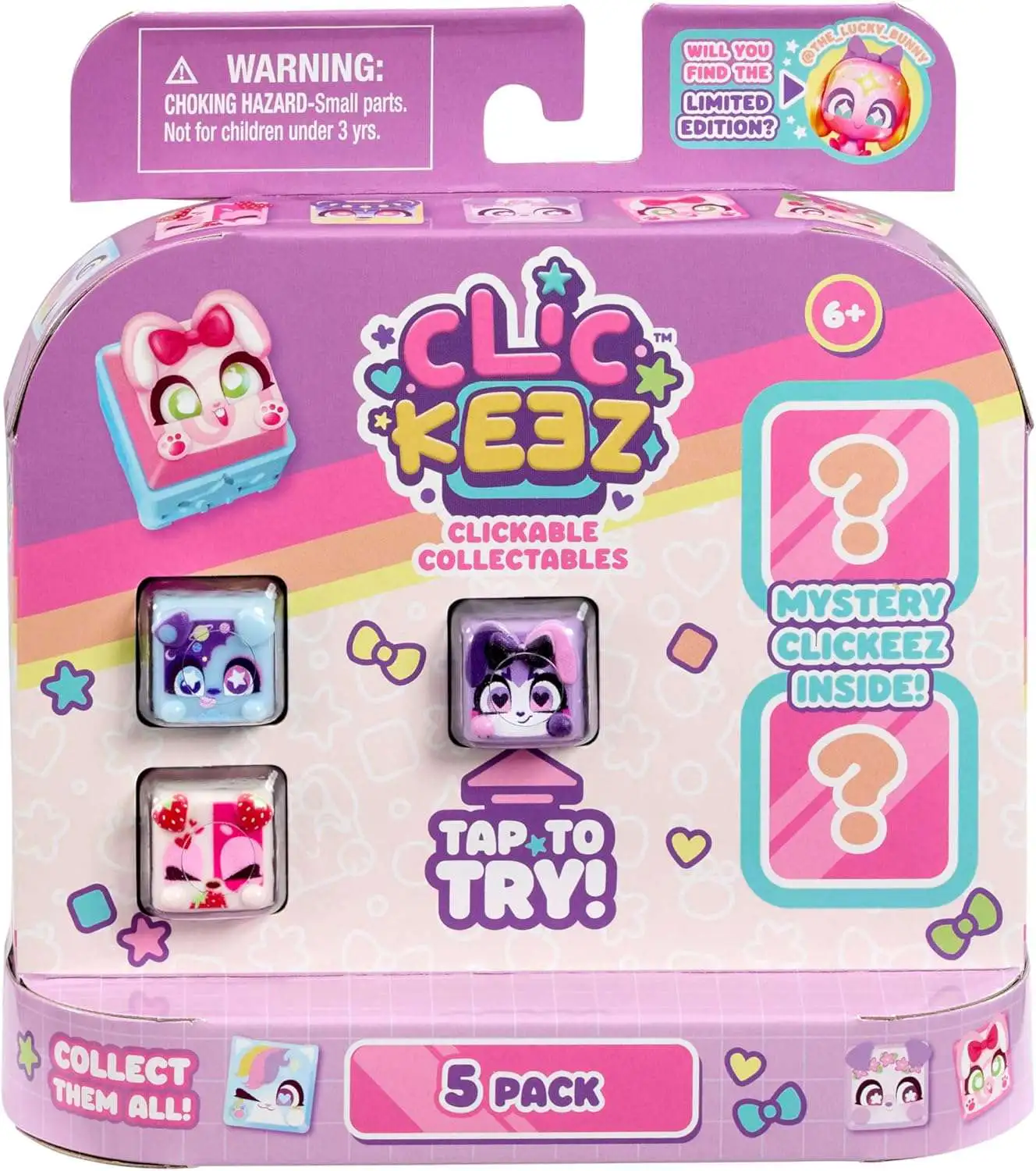 Clickeez Mystery 5-Pack [Clickable Collectibles!]
