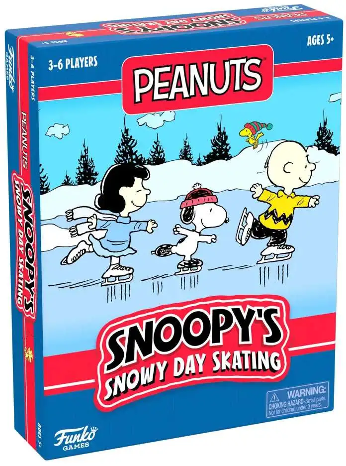 Peanuts Snoopy's Snow Day Skating Game