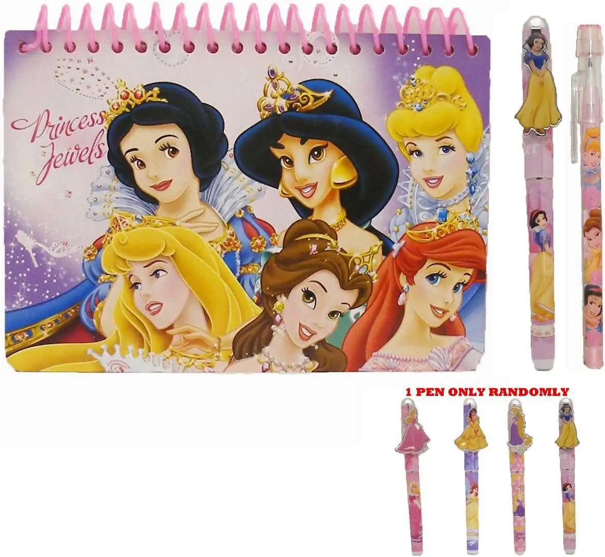 Disney Princess Autograph Book & Pen