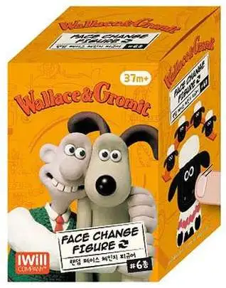 Wallace Gromit Face Change Figure Mystery Pack 1 RANDOM Figure