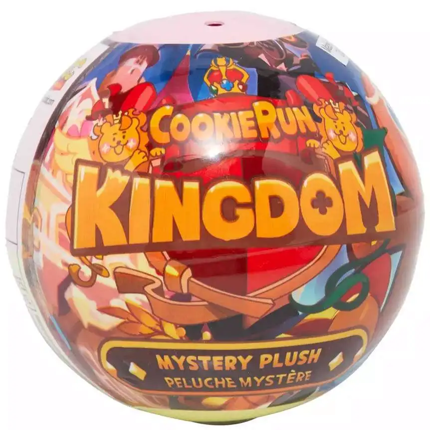 CookieRun Kingdom Plush Keychain Mystery Pack [1 RANDOM Plush Clip On Character]