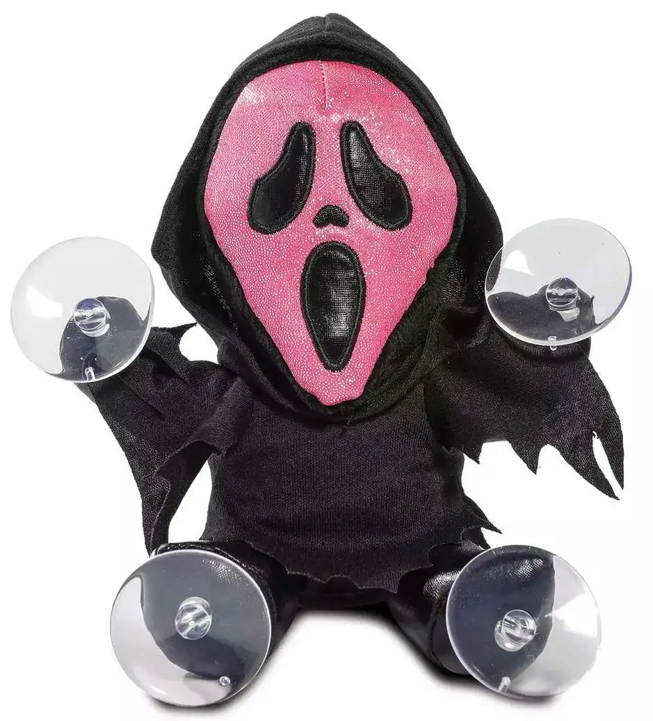 Scream Phunny Ghost Face 6-Inch Plush Window Clinger [Pink]
