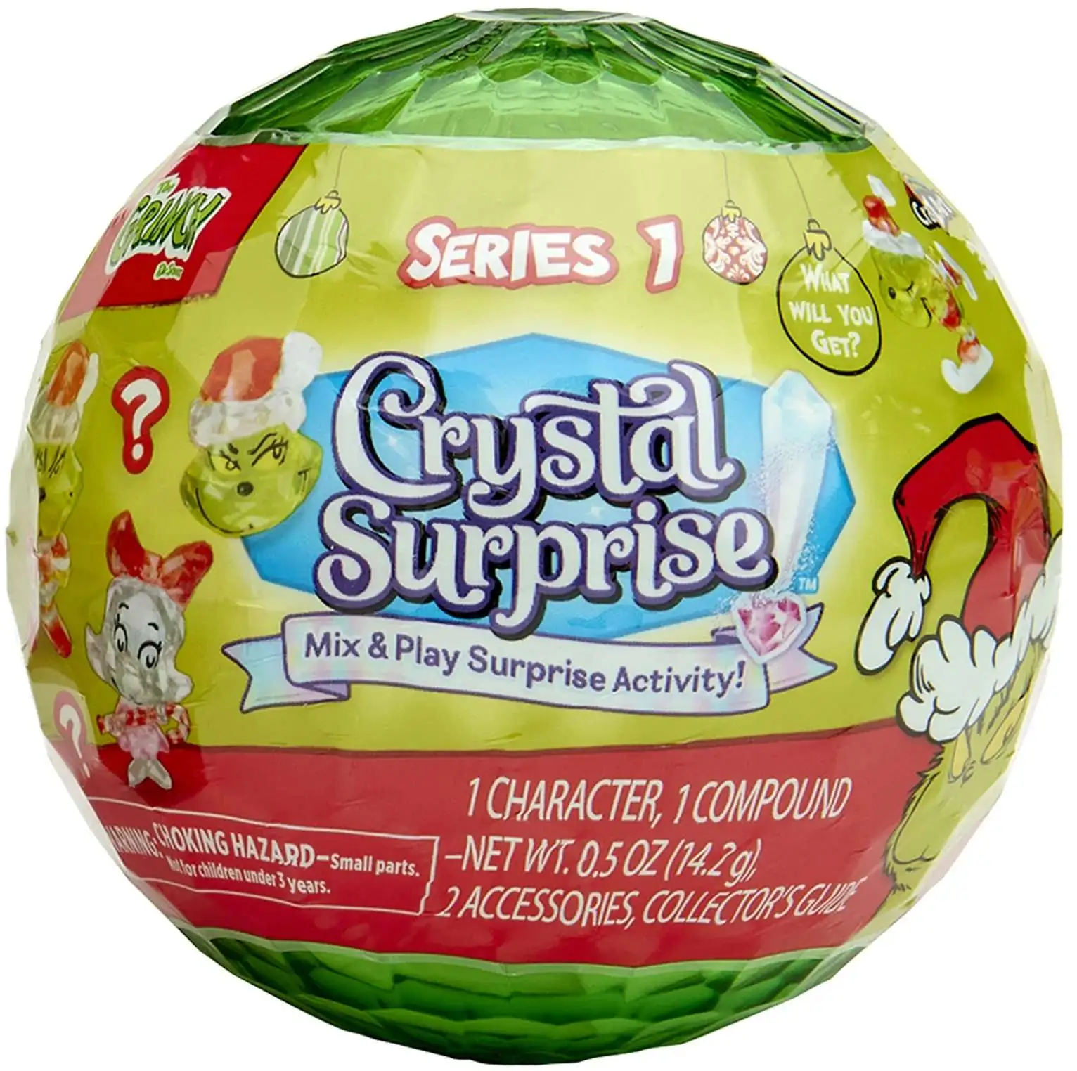 Crystal Surprise! The Grinch Mystery Pack [RANDOM Color Ball!]