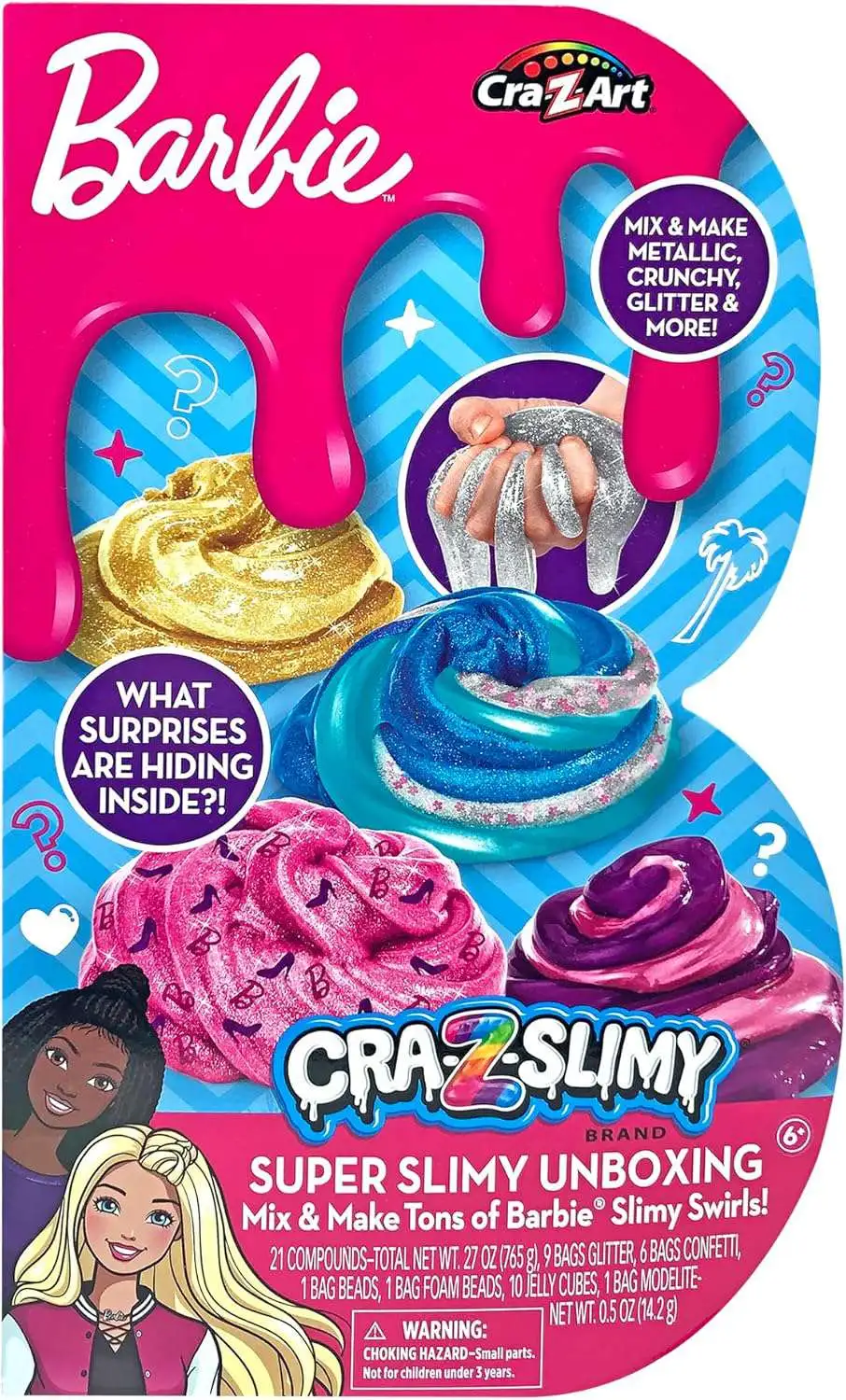 Barbie Cra-Z-Slimy Super Slimy Unboxing Cra-Z-Art - ToyWiz