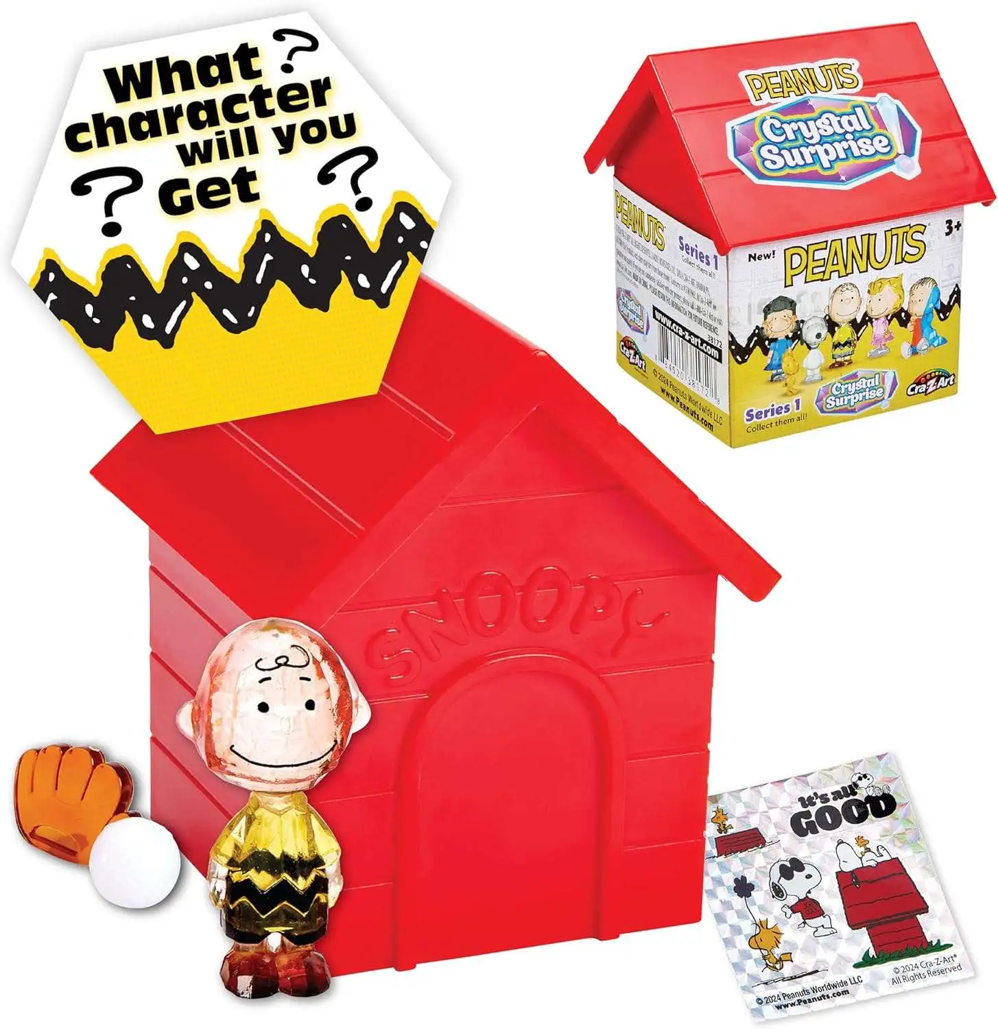小物 NEIGHBORHOOD Peanuts&Co.15ssBOOZECHAMBER Peanuts Series 1 Crystal Surprise Mystery Pack Cra-Z-Art