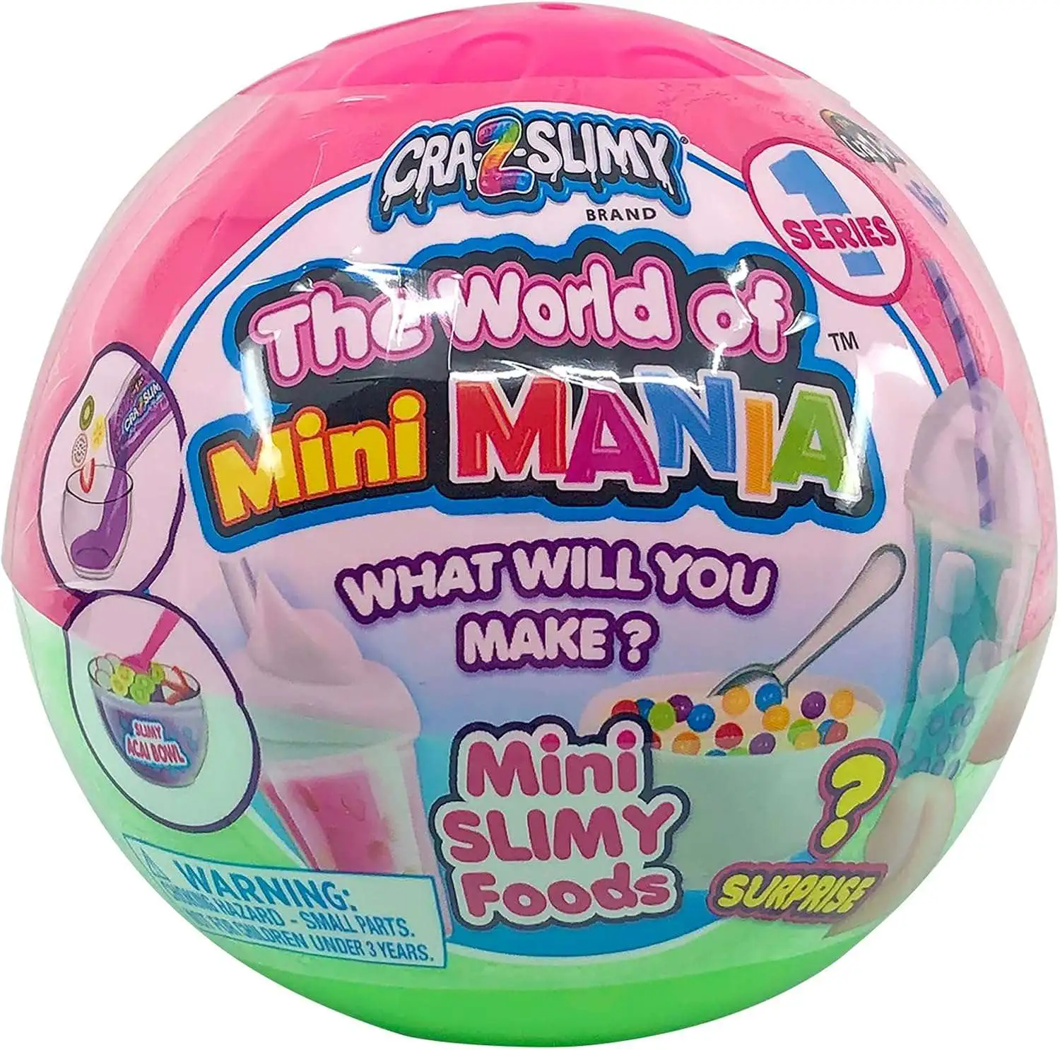 Cra-Z-Slimy Series 1 The World of Mini Mania Mystery Pack