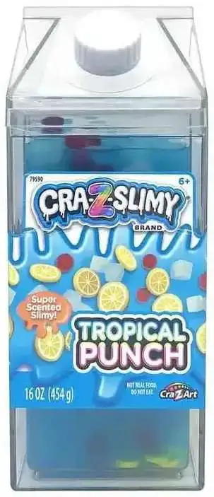 Cra-Z-Slimy Carton Tropical Punch 14.5 Oz. Slime